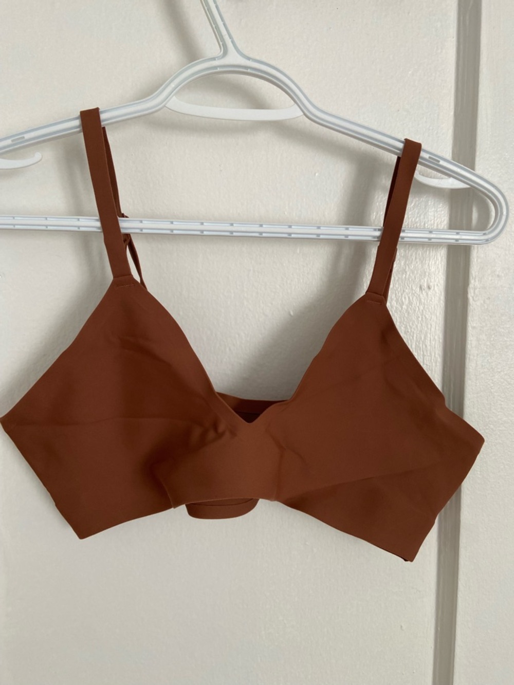 Everyday Smooth Wireless Bra — Chocolate Brown